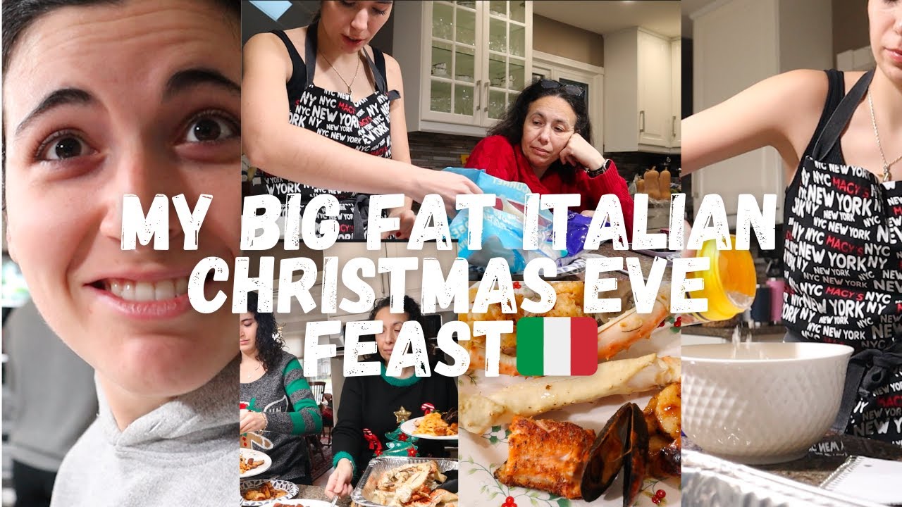 Christmas Eve Vlog: My big fat Italian Feast
