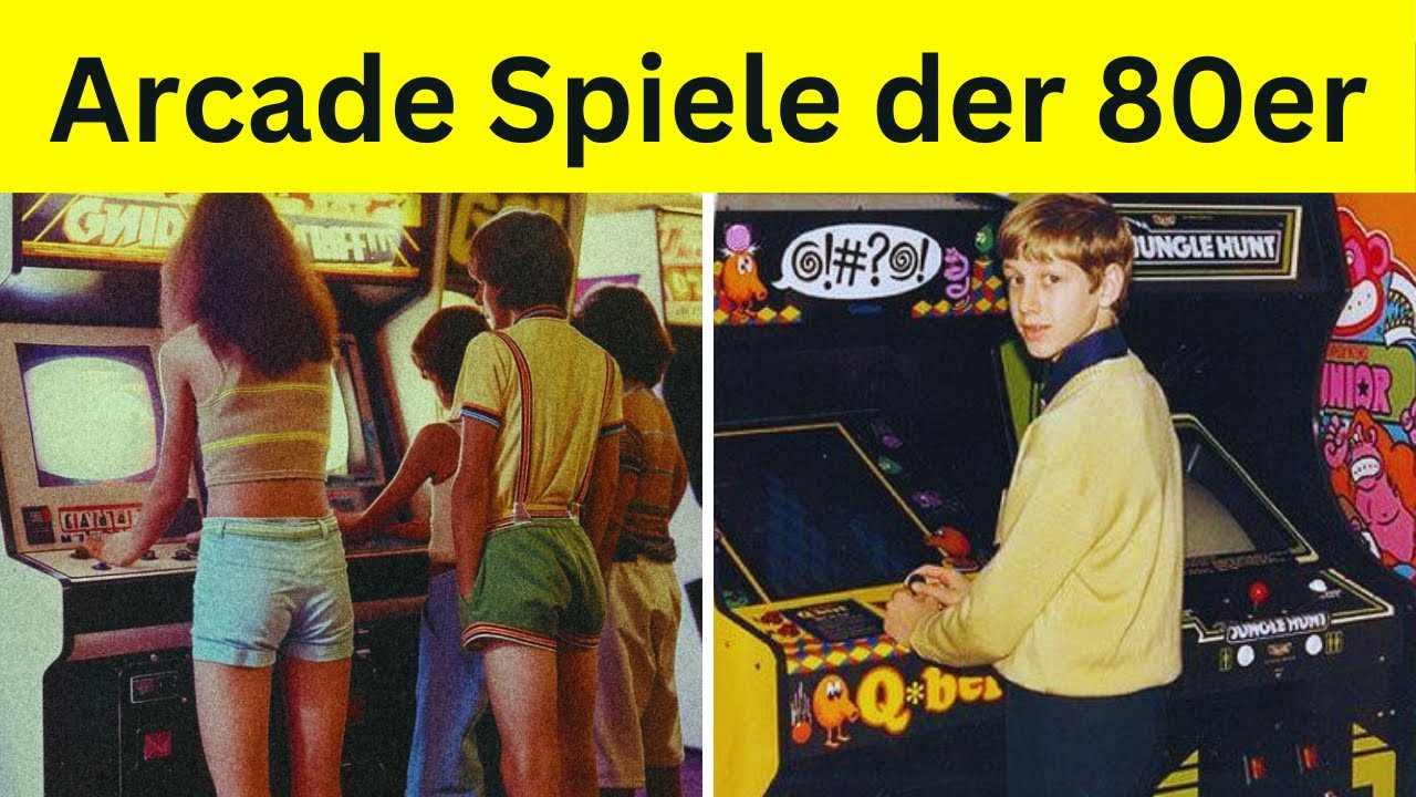 20 unvergessliche Arcade Spiele, die jedes 80er Kind geliebt hat