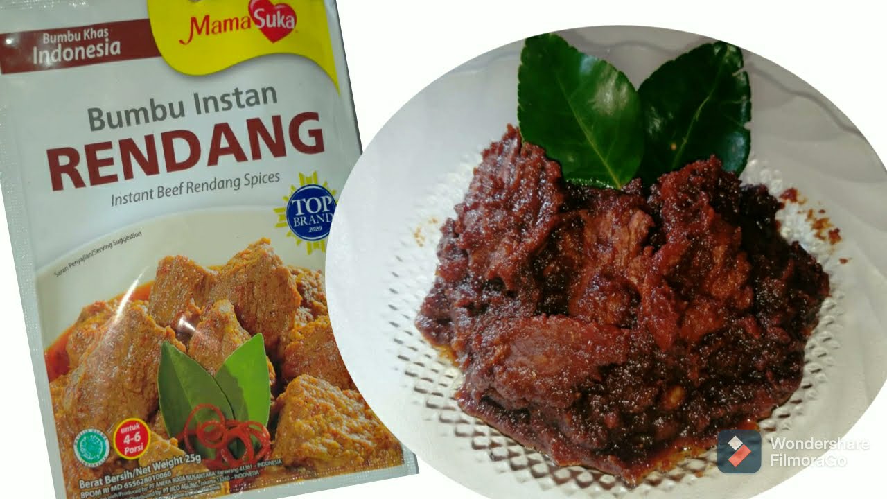 RENDANG DAGING BUMBU MAMA SUKA