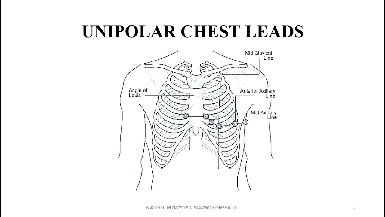 KTU|EEE372 | BMI | MODULE 2 | UNIPOLAR CHEST ELECTRODES | EINTHOVENS TRIANGLE |