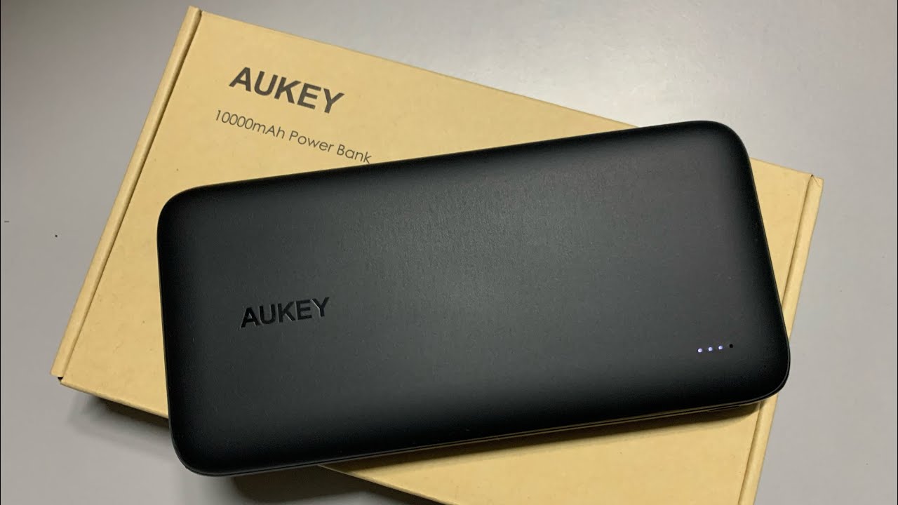 Unboxing AUKEY PB-N73 Slim Ultra Thin 10,000mAh Universal Powerbank
