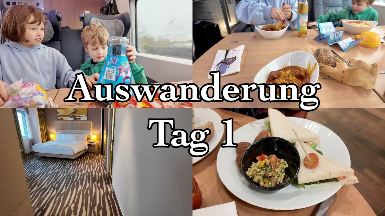 Wir wandern aus | Tag 1 unserer Reise | Suite im Hilton