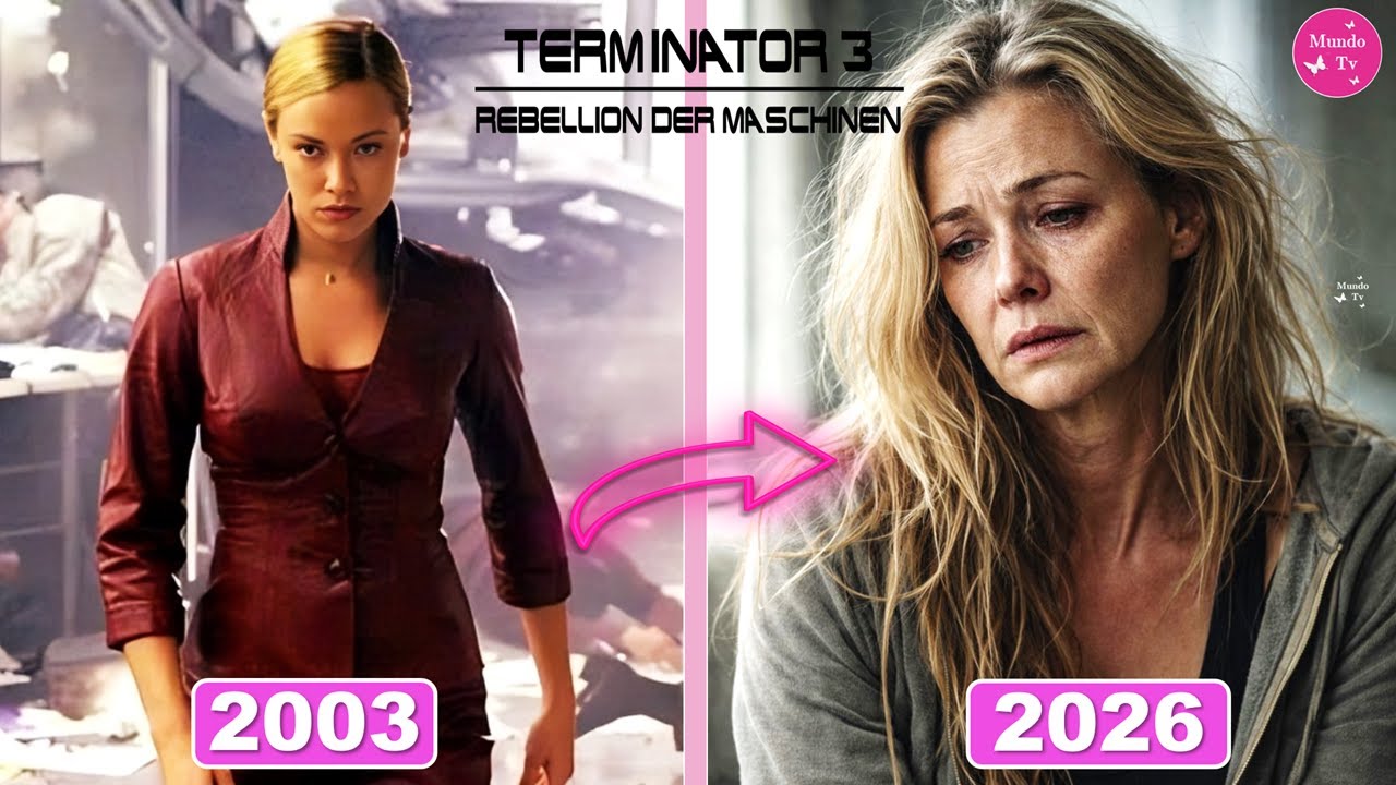 Así lucen hoy los actores de Terminator 3 (2003) – Terminator 3 Then and Now 2026