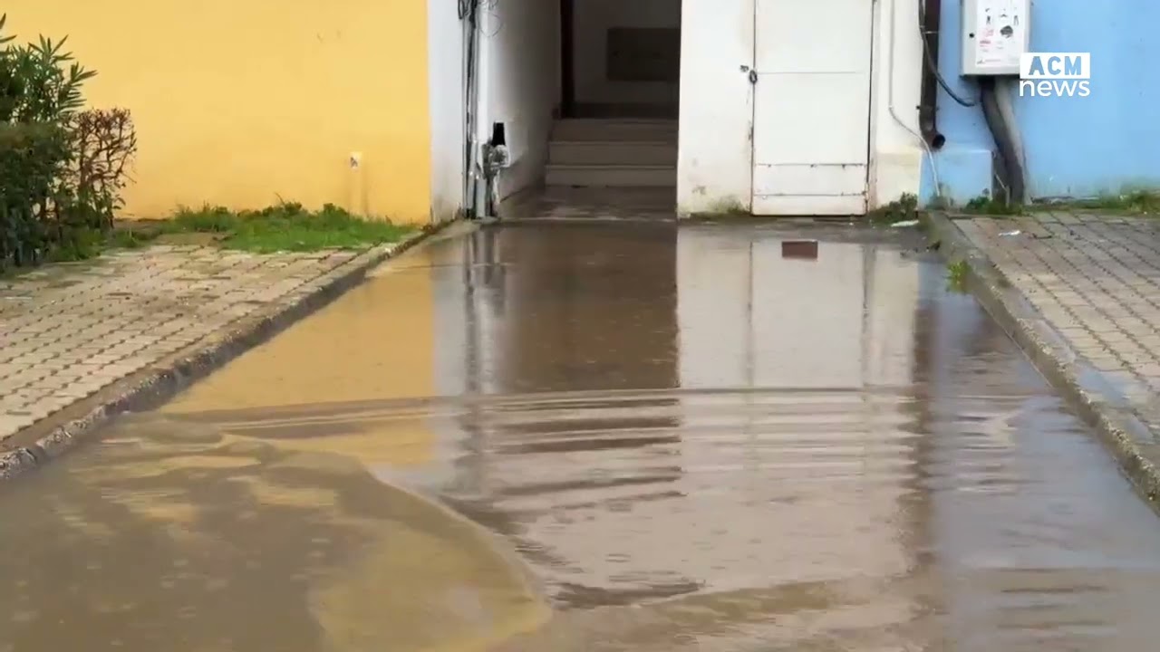 Shirat e një nate së kaluar kanë permbytur  persëri lagjen  Besëlidhja etj.A.C.M news.