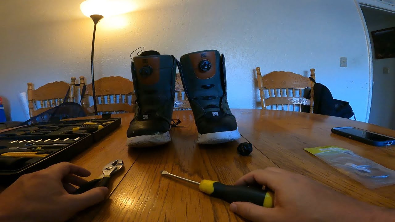 BOA cable repair | DC Control snowboard boots