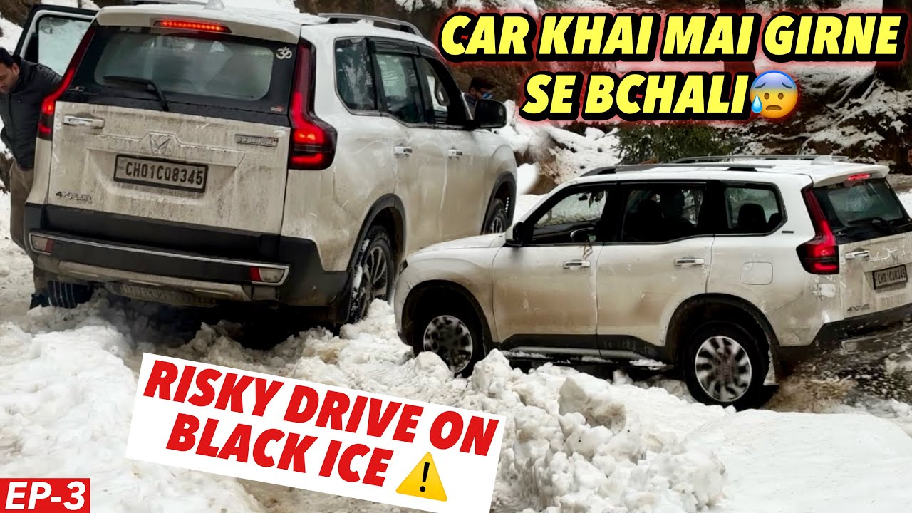 We Cheated Death in Heavy Snow | Scorpio N 4x4 Snow Drive Gone Extremely Wrong | Shangarh , HP