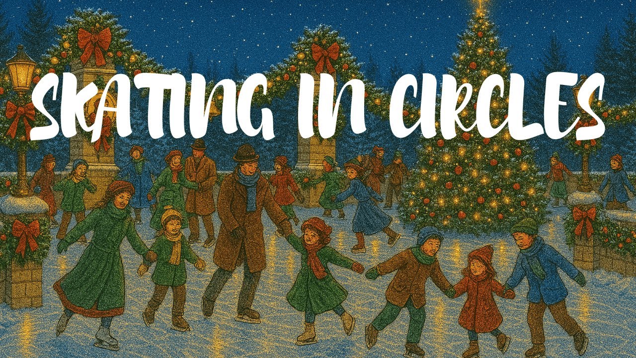Skating In Circles (Official Lyrics Video) - CHRISTMAS SONG