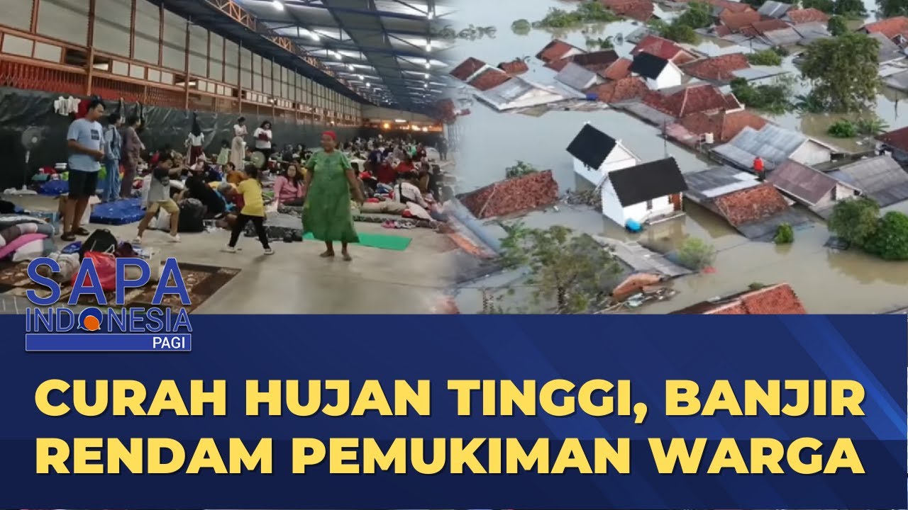 Banjir Rendam 21 Kecamatan di Karawang, Warga Mengungsi | SAPA PAGI