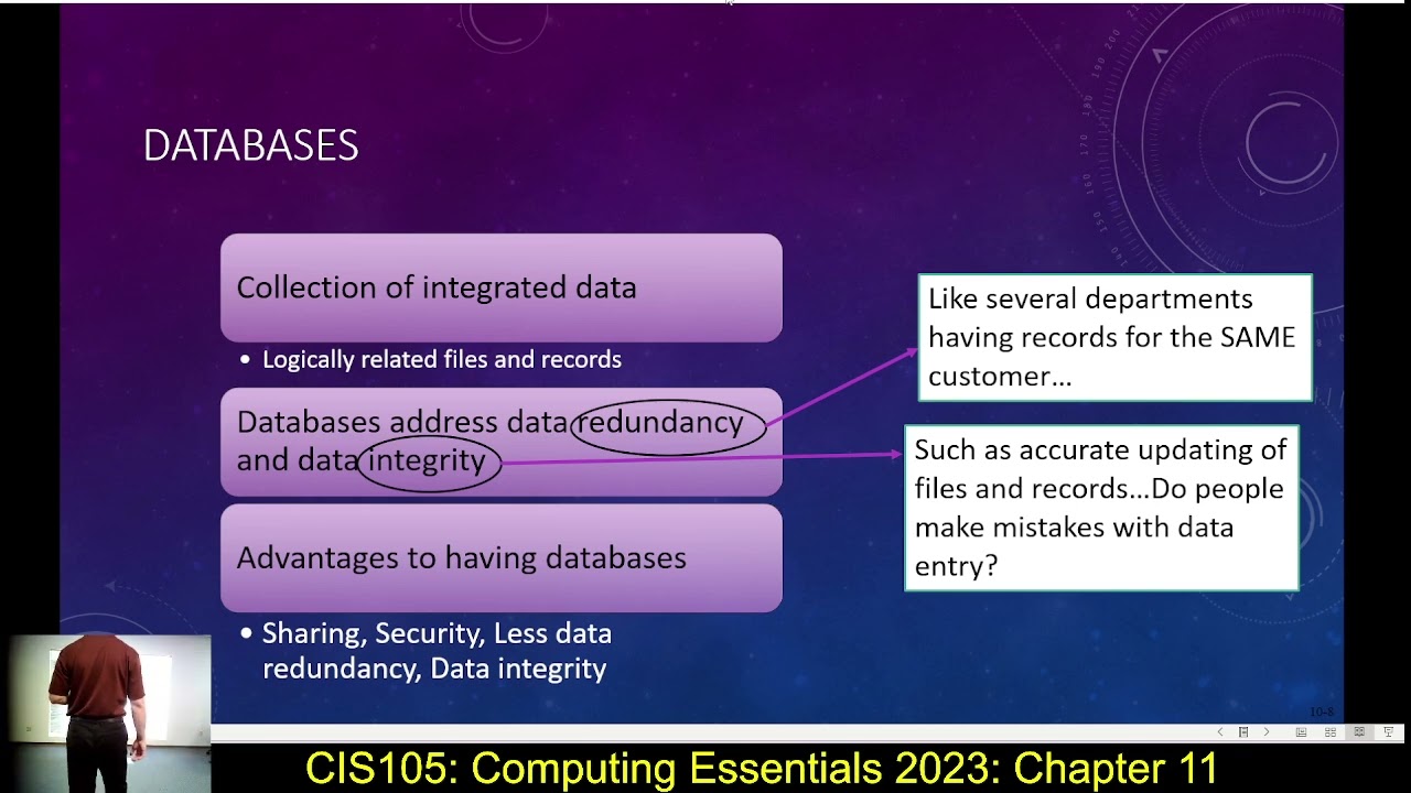 CIS105: 4/8/25: Computing Essentials: Chapter 11