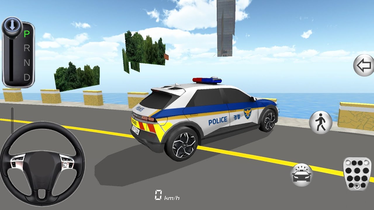 New Police Car  For Parking - 3d Driving Class android game || Car Game #gameplay #cargame