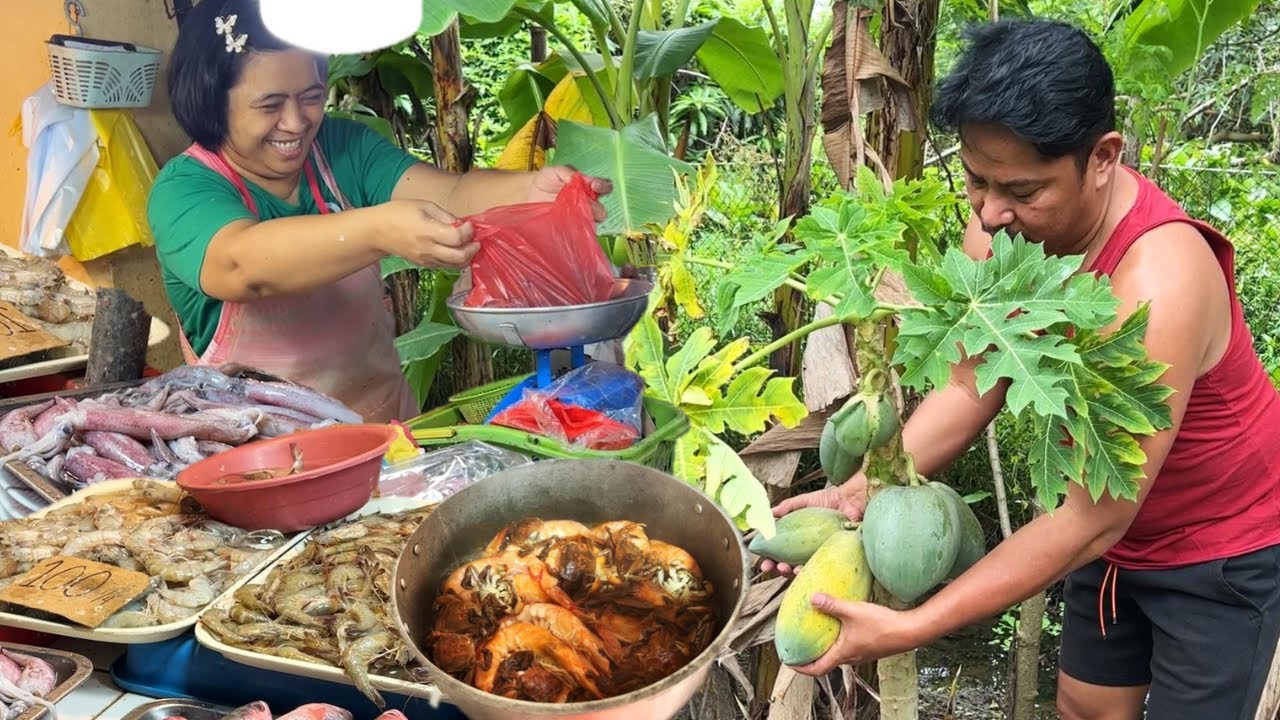 PILIPINAS! HARVEST! PALENGKE, HALABOS NA SUGPO AT TALANGKA! MANGGA AT BAGOONG! SINIGANG, COOK & EAT!