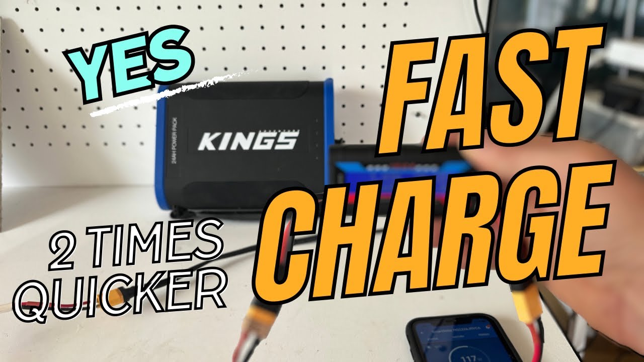 FAST CHARGE my Kings 24ah PORTABLE power pack.