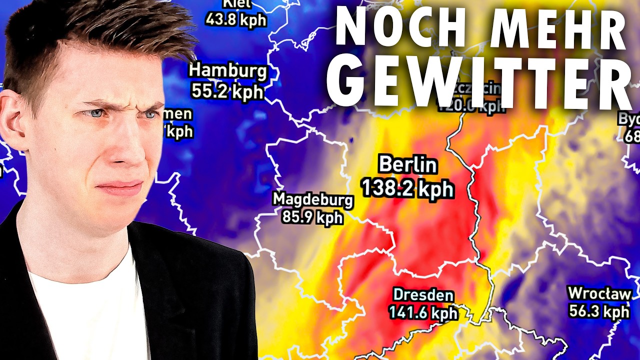 Die Gewitter wollen einfach nicht enden...