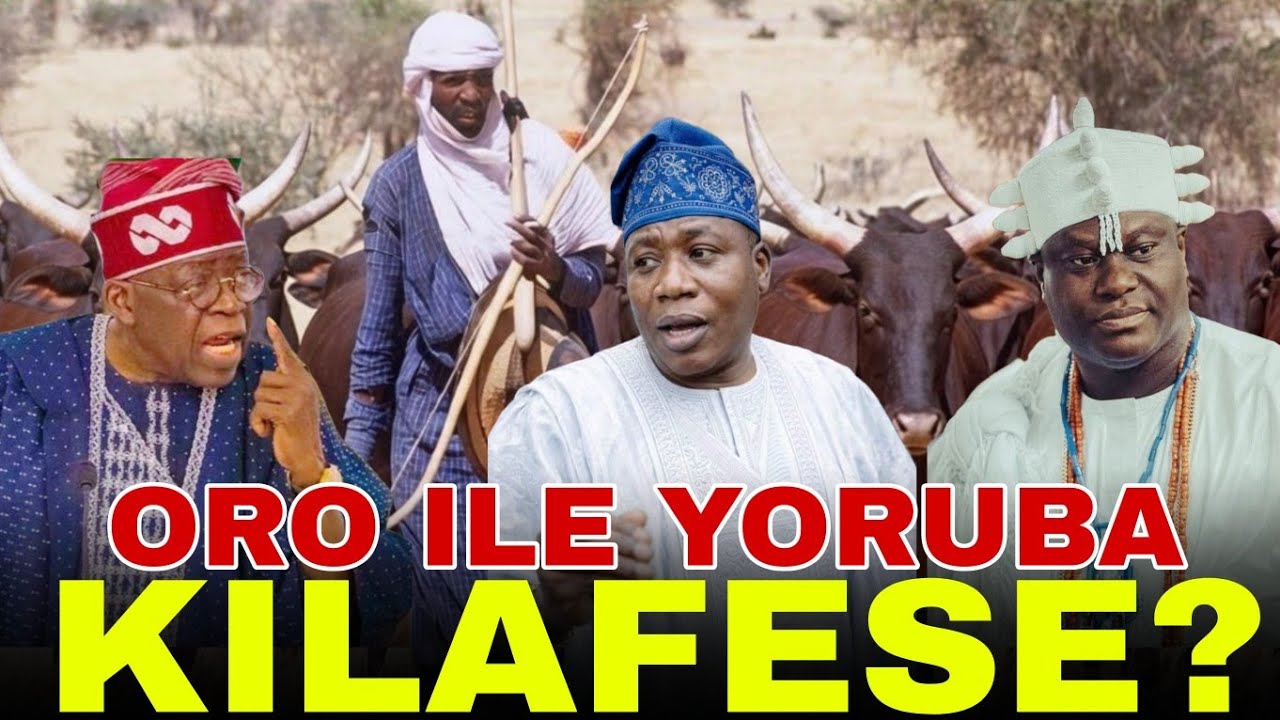 HMM!! KILAFESE BAYI? BABA WOLE DUYILE TU PEREPEERE ORO LORI ILE YORUBA, AARE TINUBU & YORUBA NATION