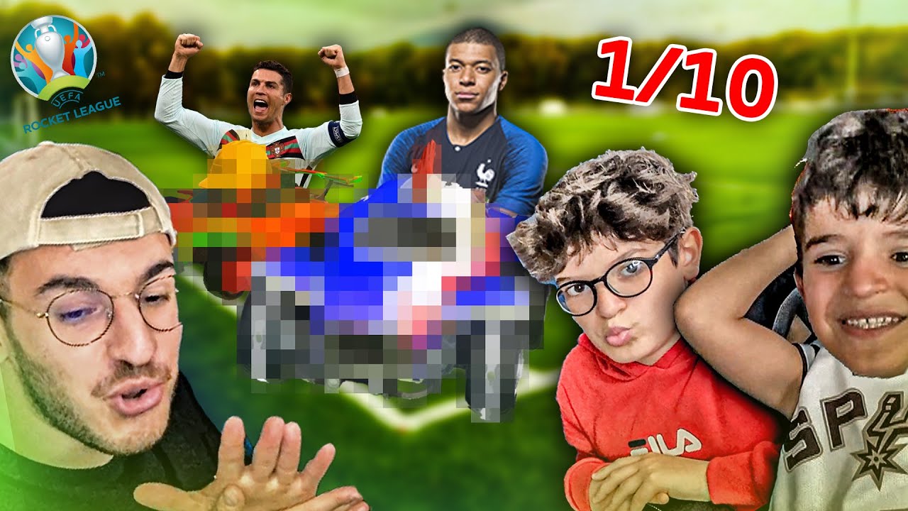 MES DEUX PETITS FRERES NOTENT MES VOITURES EURO 2020 SUR ROCKET LEAGUE !
