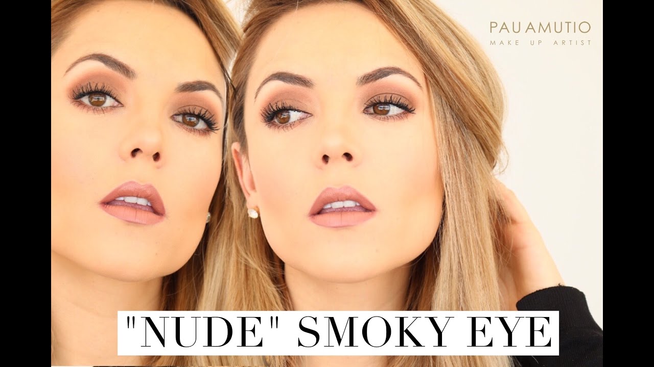 Smoky Nude Makeup / Maquillaje estilo smoky eye con colores neutros