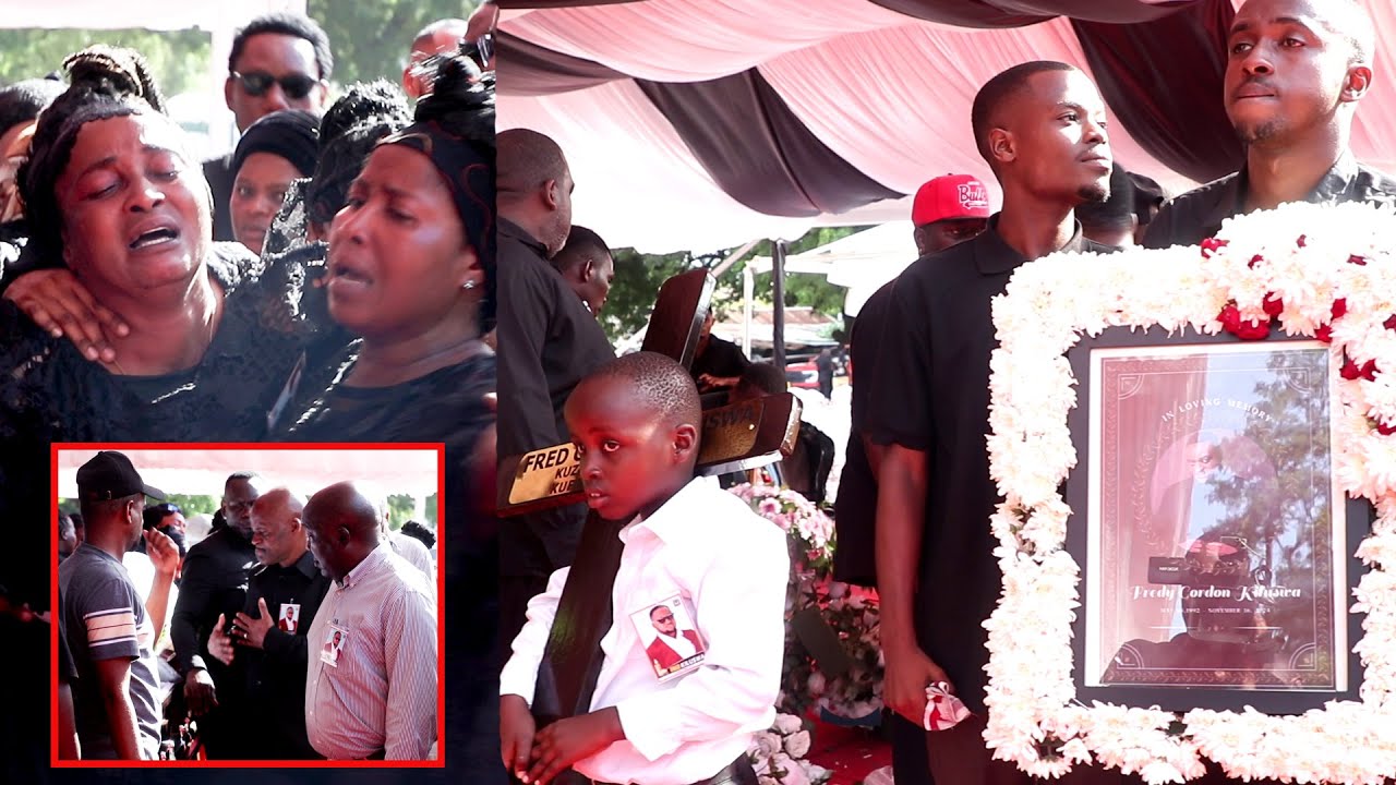 ONA MAMA NA BABA YAKE FREDY KISULWA WALIVYOANGUSHA VILIO WAKATI WAKIAGA MWILI WA MTOTO WAO