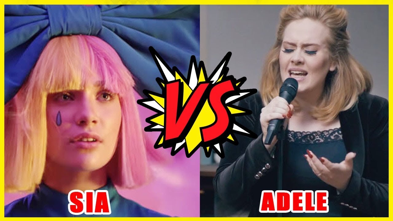 ADELE vs SIA 😱🔥⚡️