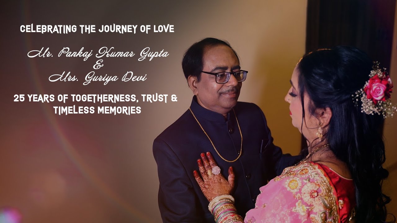 Celebrating the Journey of Love ✨Mr. Pankaj & Mrs. Guriya 25th wedding Anniversary | NK Photo | 2025