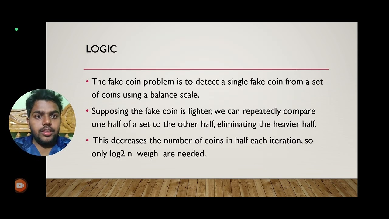fake coin problem