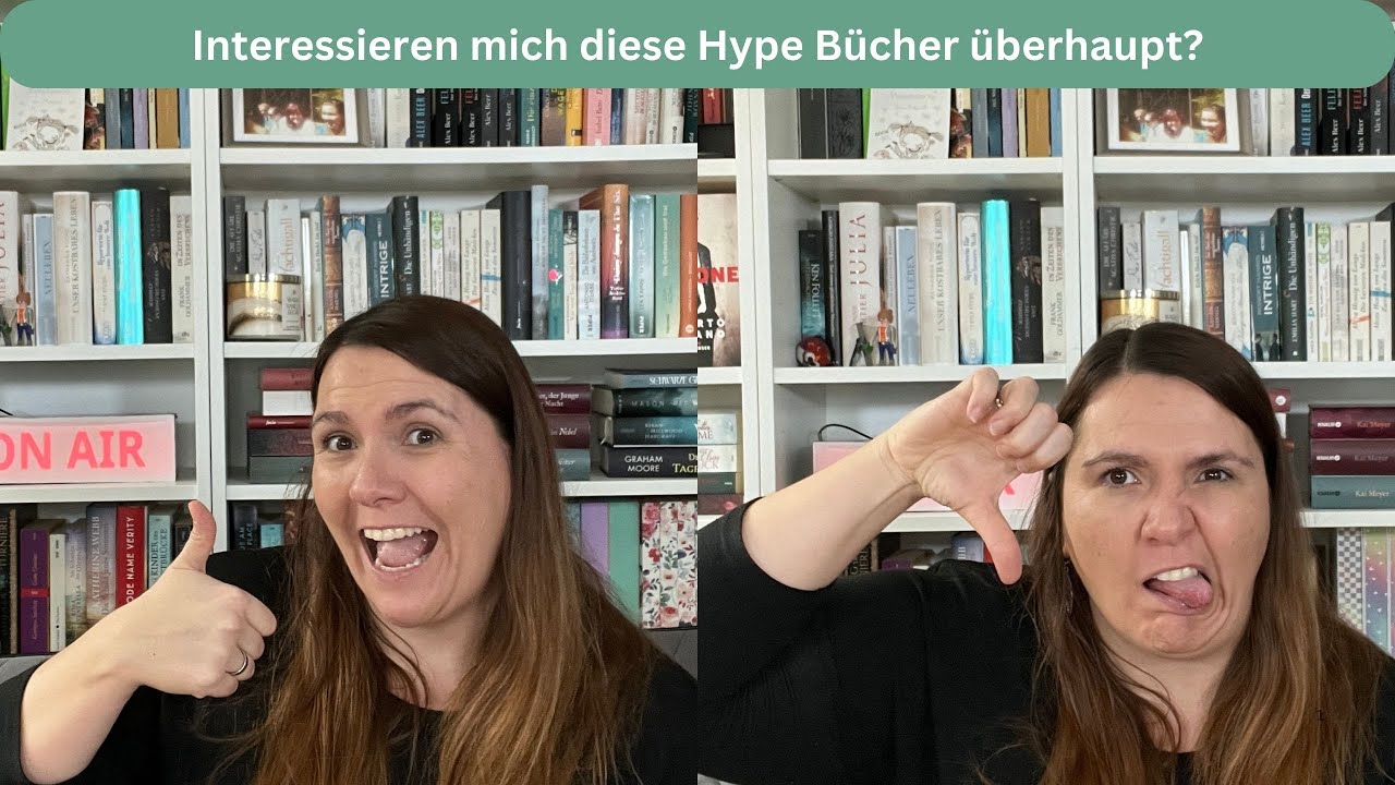Das halte ich von booktok Hype Büchern 📚