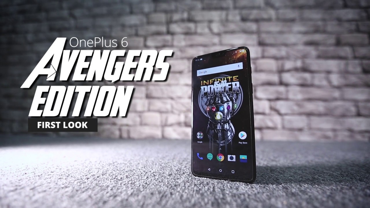 OnePlus 6 Avengers Limited Edition First Look