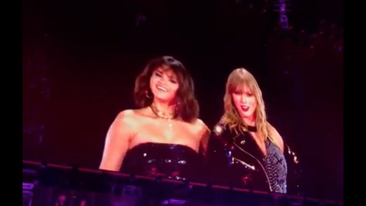 Selena Gomez and Taylor Swift - Hands To Myself (5/19) - Rep Tour Pasadena
