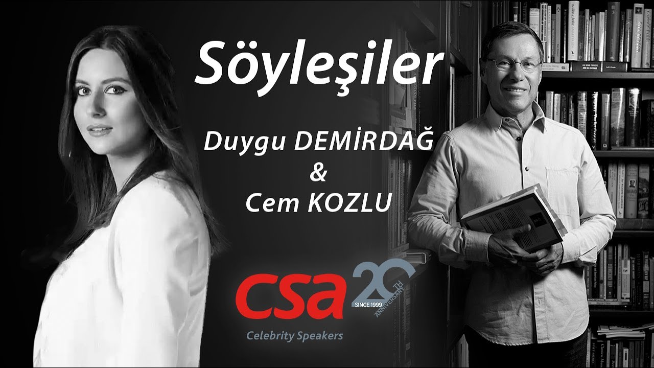 CSA Celebrity Speakers Söyleşileri | Duygu Demirdağ & Cem Kozlu