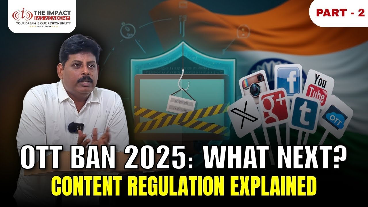 Online Content Regulation in India Explained | Digital India Bill | UPSC Polity | Part - 2