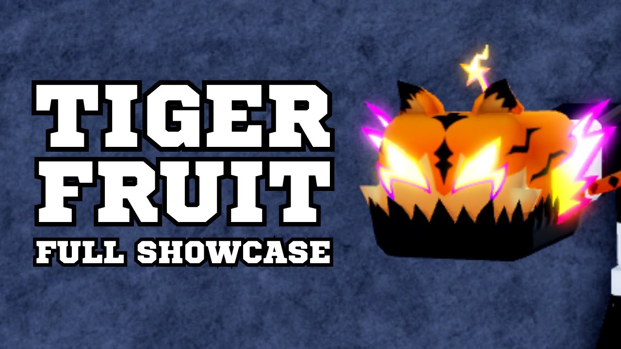 Tiger Fruit Full Showcase [Blox Fruits]