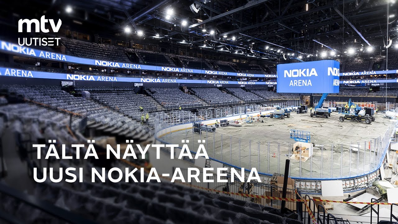 Tältä näyttää Tampereen Nokia-areenalla 🏒
