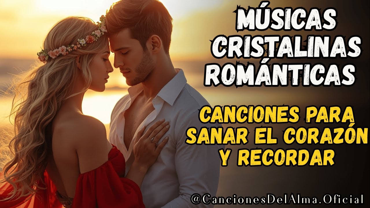 Músicas Cristalinas Románticas 💖 Canciones Para Sanar el Corazón y Recordar