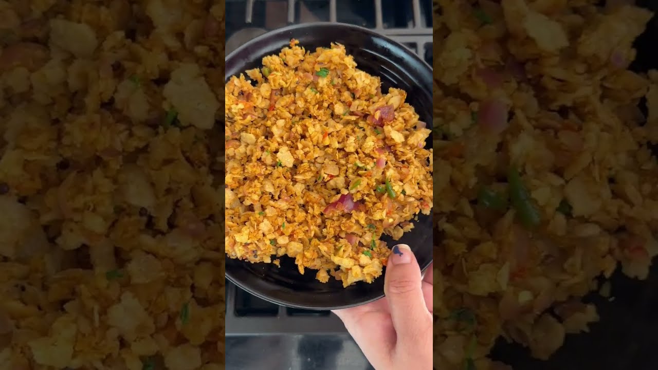 Leftover Roti Poha| Leftover Chapati Poha| Poha