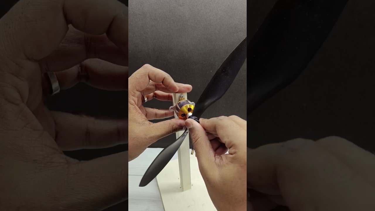 How to Make High Speed Fan using BLDC Motor / DC Motor Fan