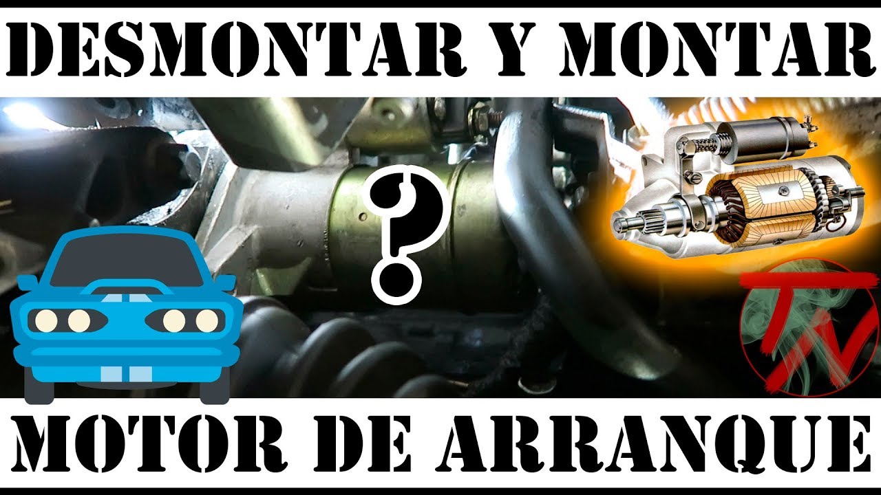 Cambiar MOTOR de ARRANQUE opel 🚘🔧