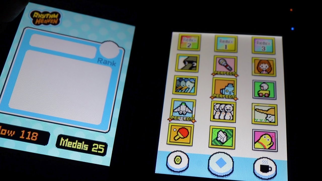 ASMR Nintendo 2DS Gameplay | Rhythm Heaven