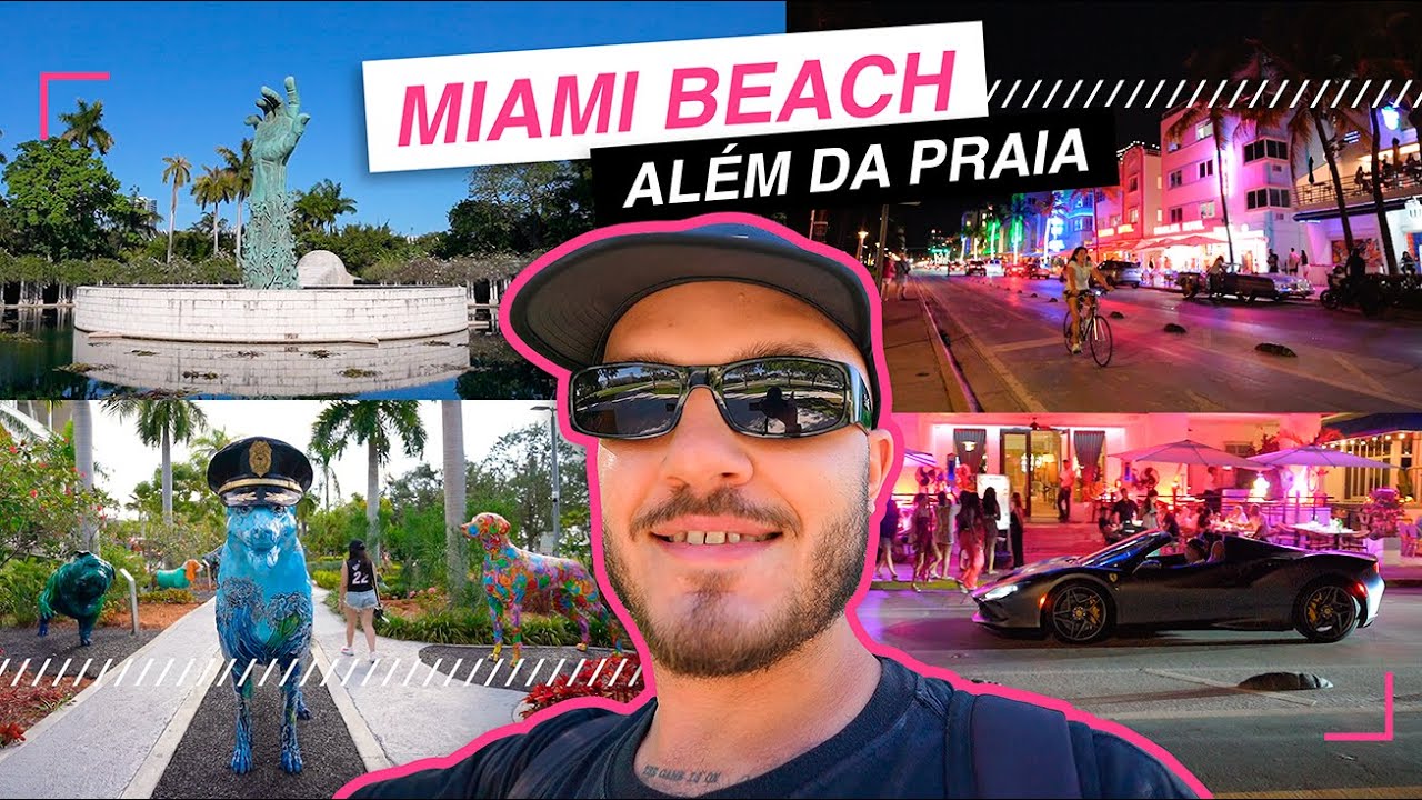 O que fazer em MIAMI BEACH e DOWNTOWN MIAMI - Arte, Compras e Vida Noturna