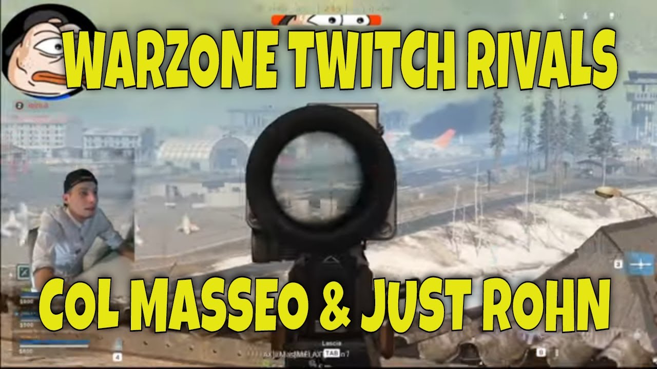 HOMYATOL Twitch Rivals 2020 | WARZONE Col Masseo & Just Rohn