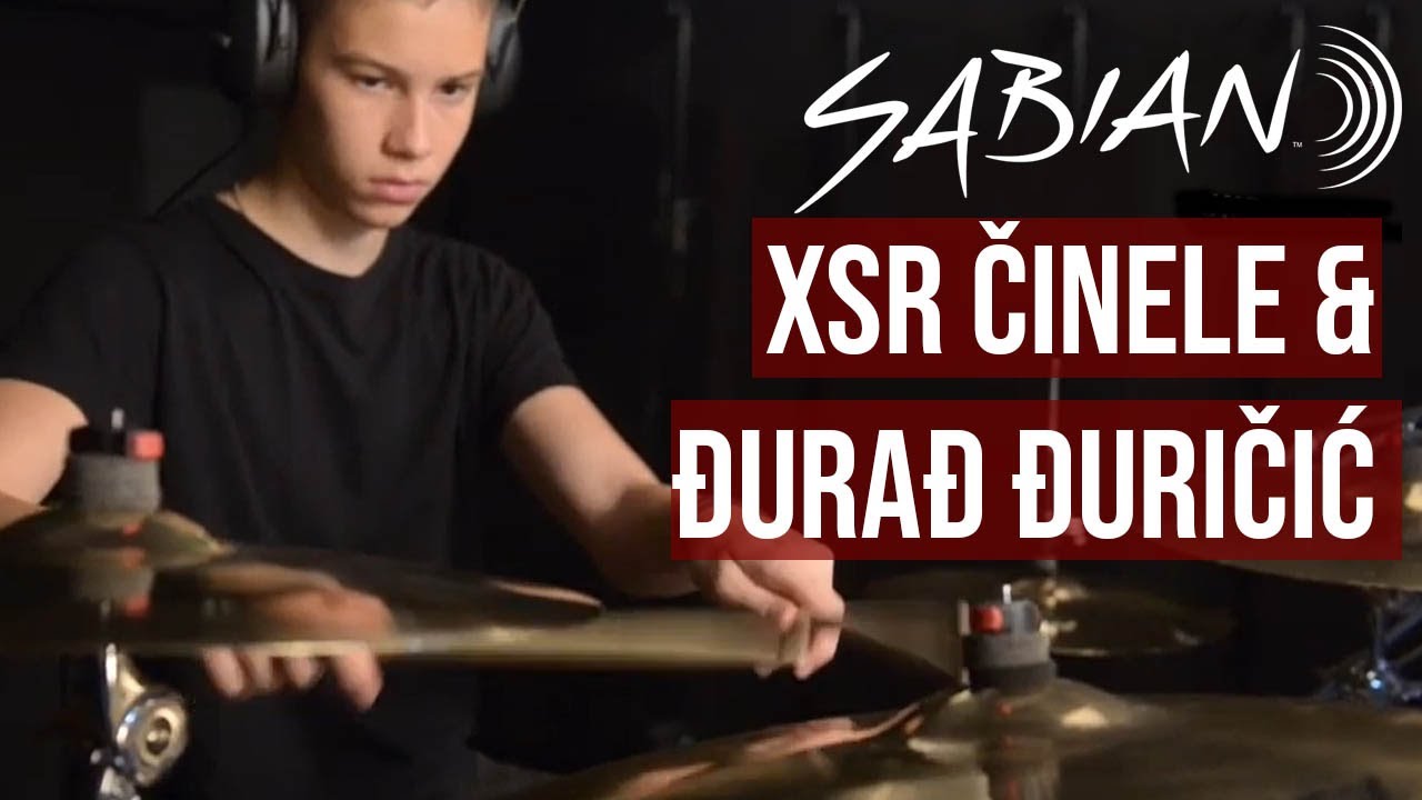 Sabian XSR Performance Set činela & Đurađ Đuričić
