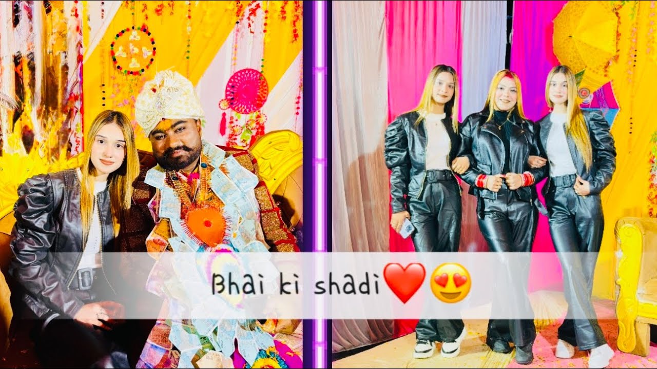Day 4th hum gye Rajesh bhai ki shadi me ❤️😍