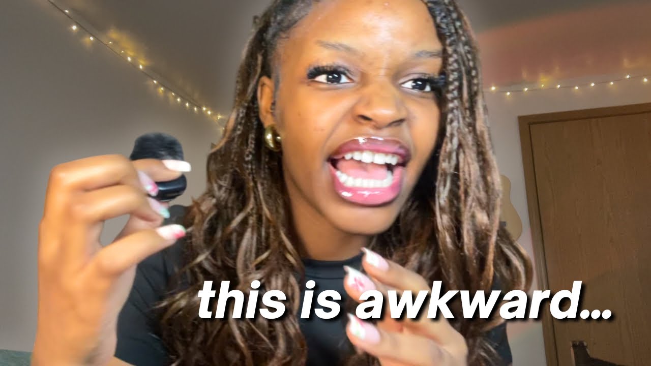 Я попробовала сделать ASMR (это получилось неловко...).