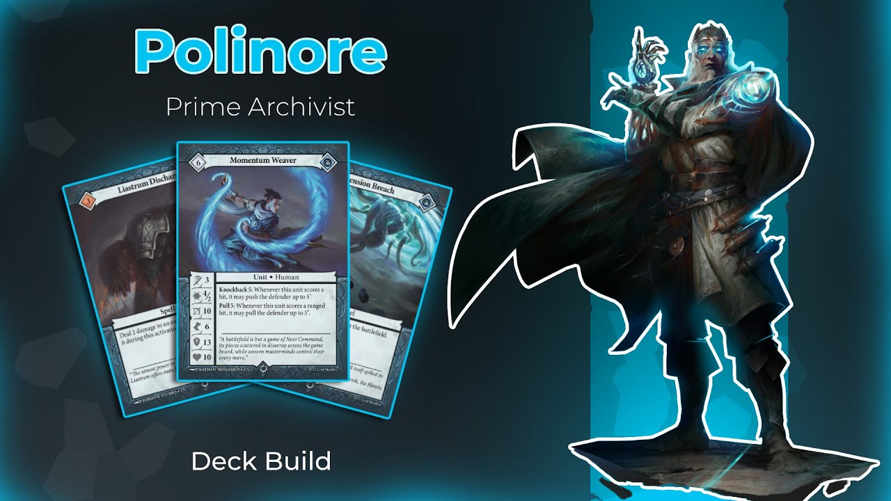 deckbuilding Polionore, the ultimate spellmaster