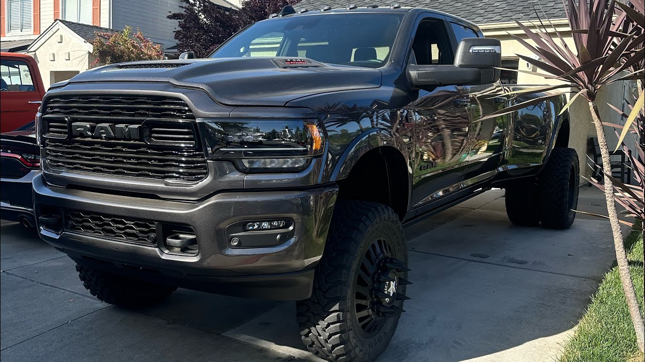 2023 Dodge Ram 3500 dually  with 6” lift (part 2)