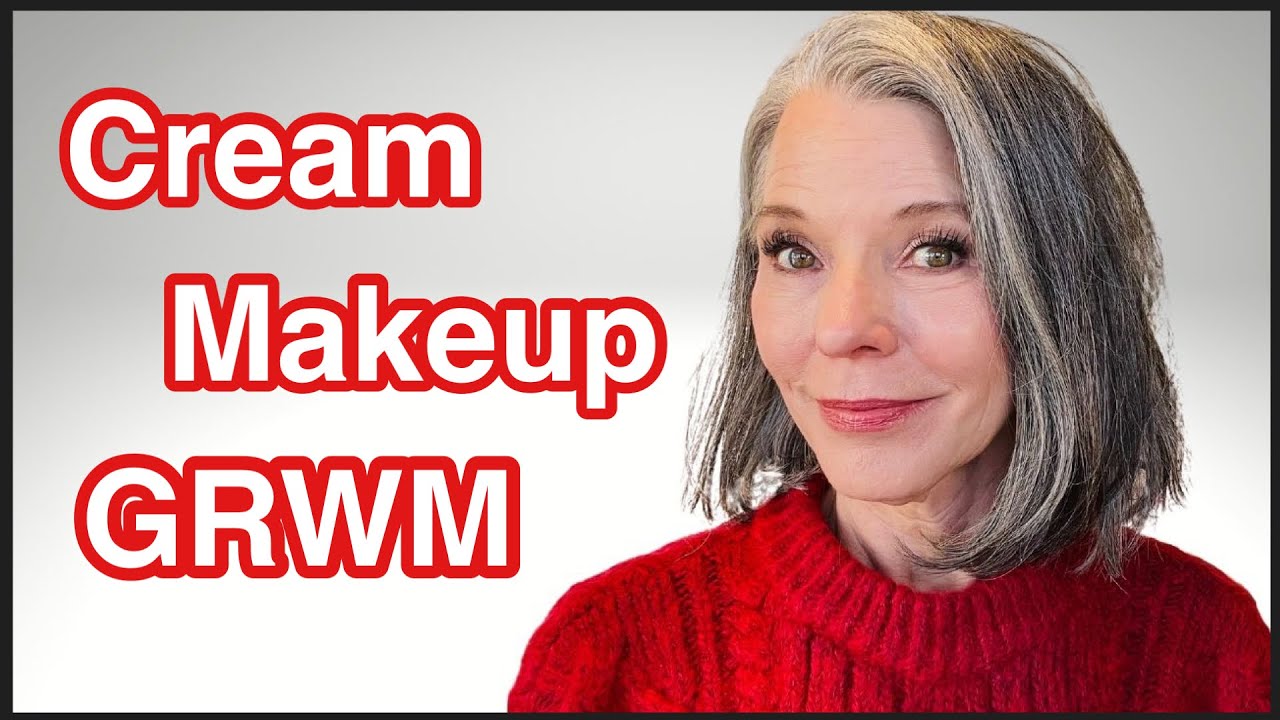 BEST Cream Makeup for Over 50 Skin | GRWM Full Face of Cream Makeup Favorites 2021