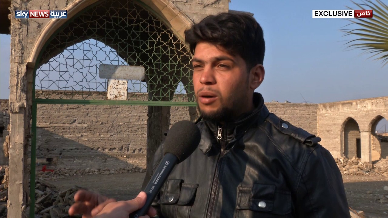 مشاهد الدمار بضريح النبي يونس في الموصل