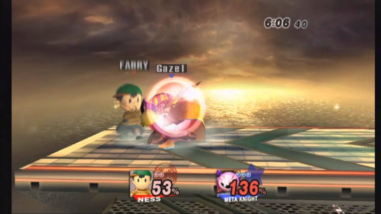 SSBB - WiFi Match #01 - fabry90 vs Gazel