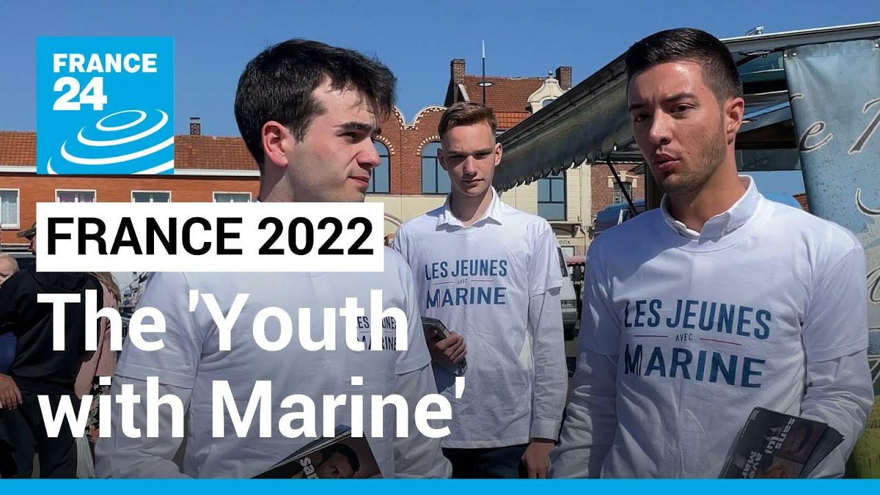 ‘Youth with Marine’: Young National Rally supporters in Arras mobilise for Le Pen • FRANCE 24