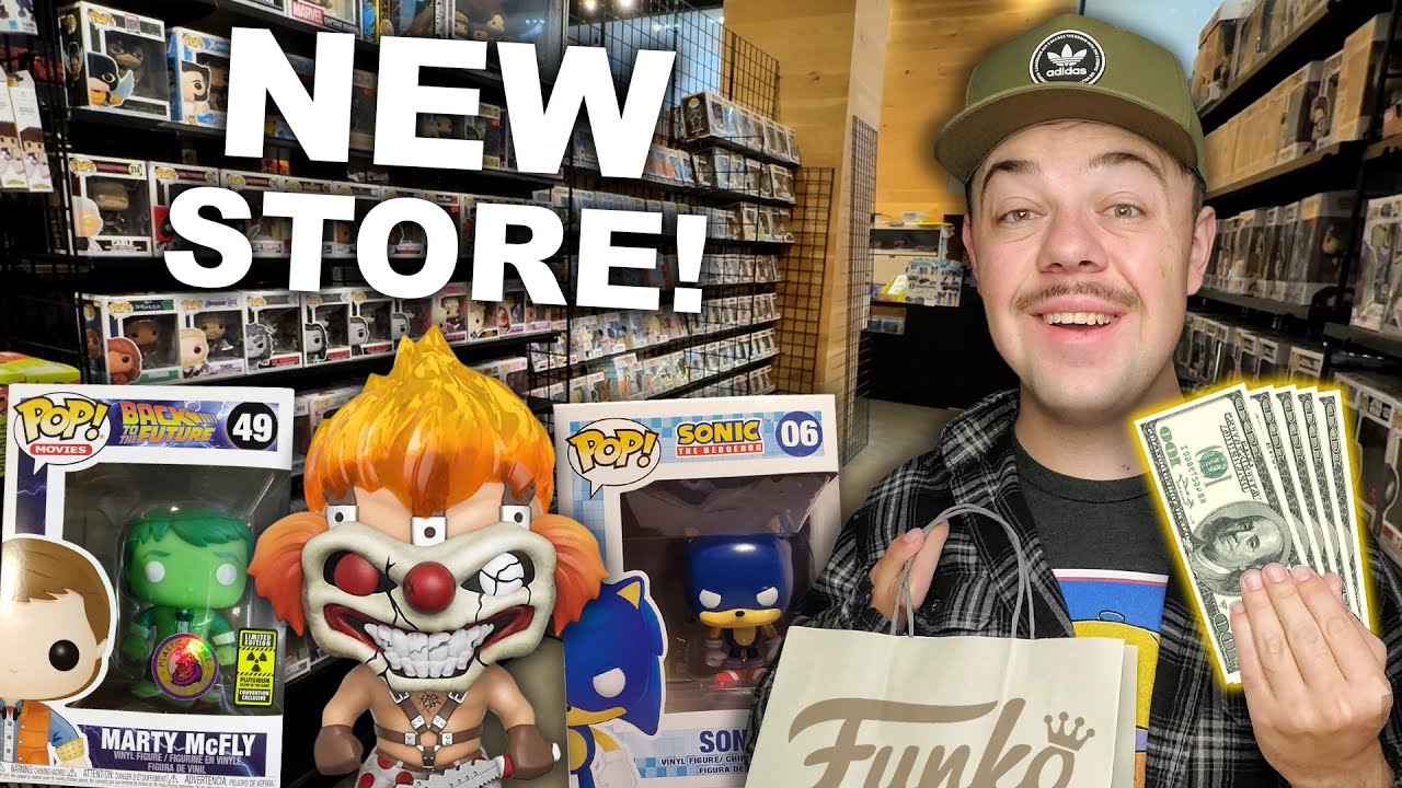 They Opened a NEW STORE! (Rare FUNKO POPS PURCHASED)