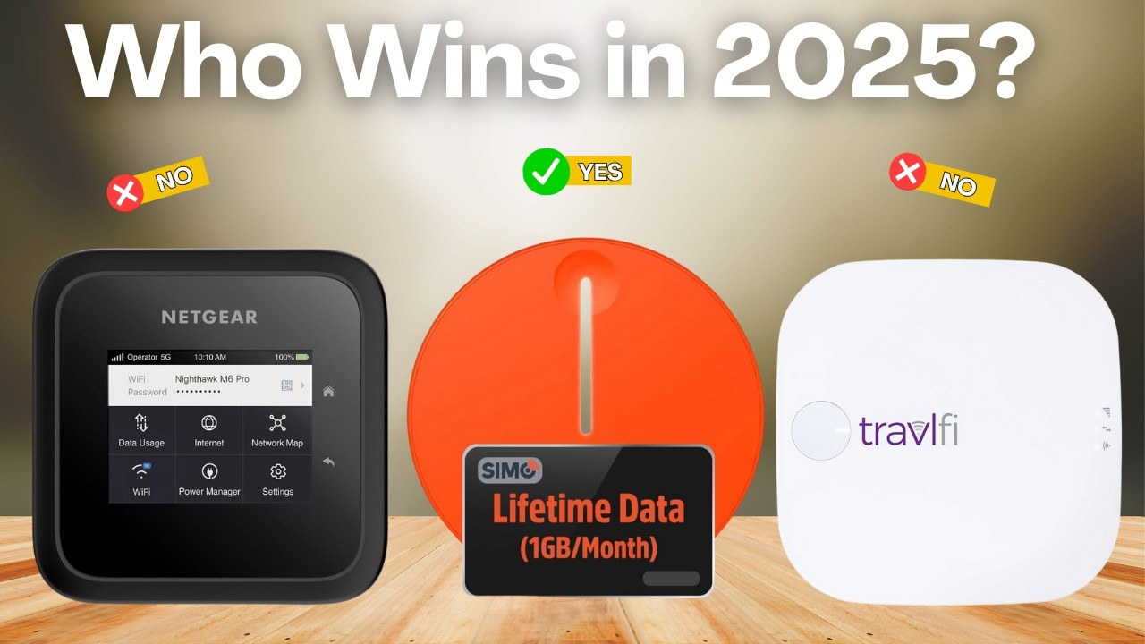 6 Best Portable WiFi Hotspots 2025 - Tested in Real Travel Conditions