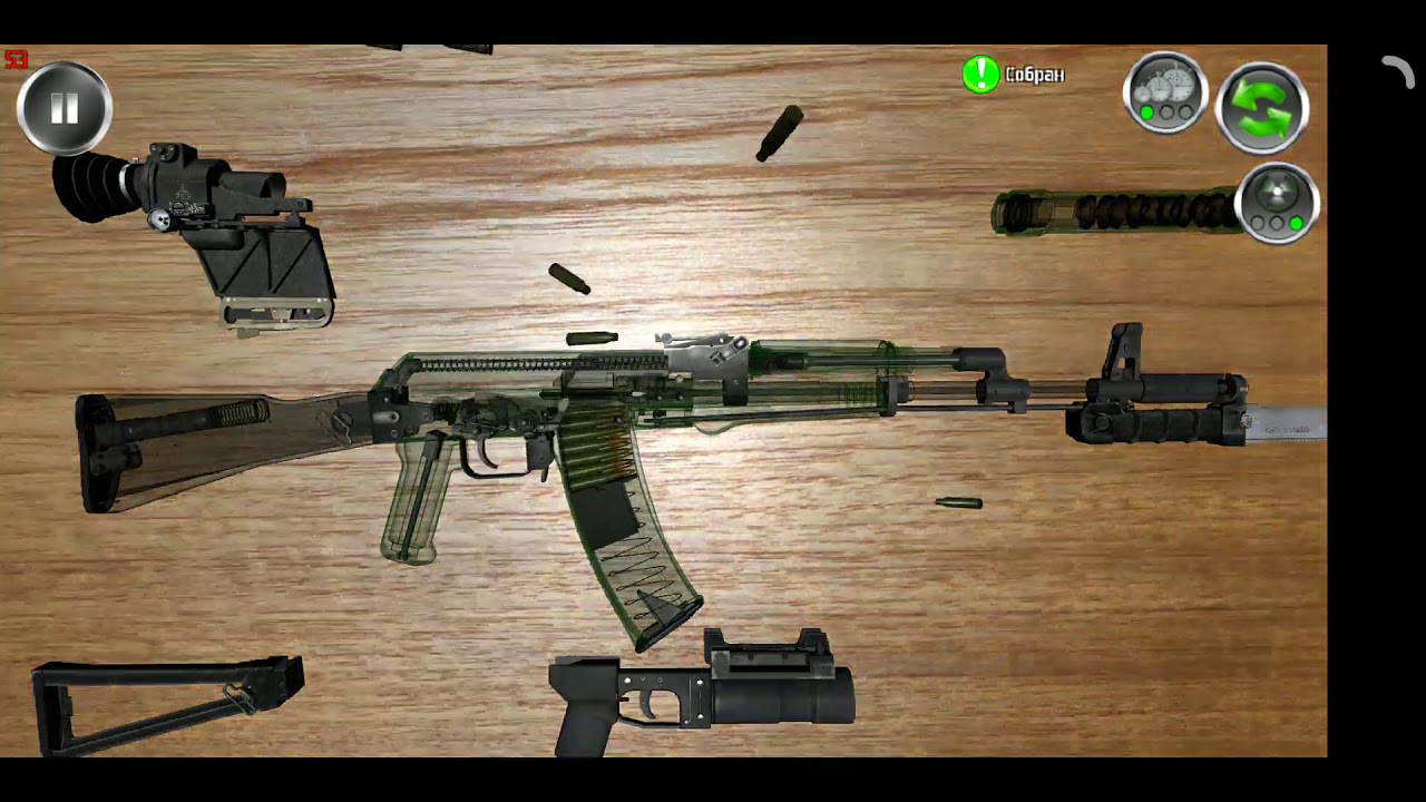 Стрельба из АК-74М (АК-101)